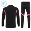 Arsenal Training Sweatshirts Quarter-zip 2025-26 Schwarze Für Kinder